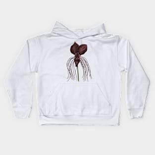 Bat Flower, Tacca chantrieri Kids Hoodie